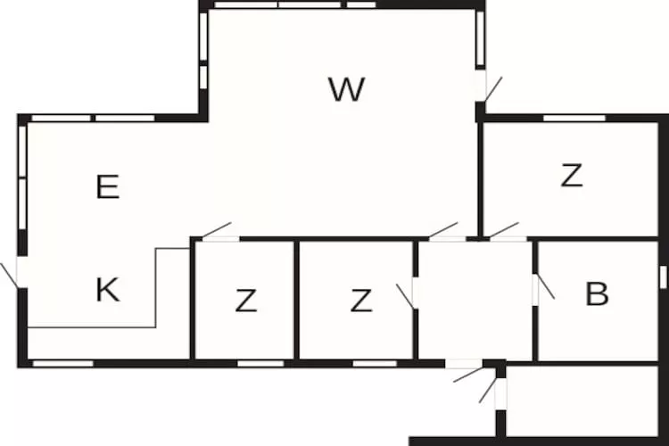 11 Personen vakantie huis in Hornnes-Plattegrond