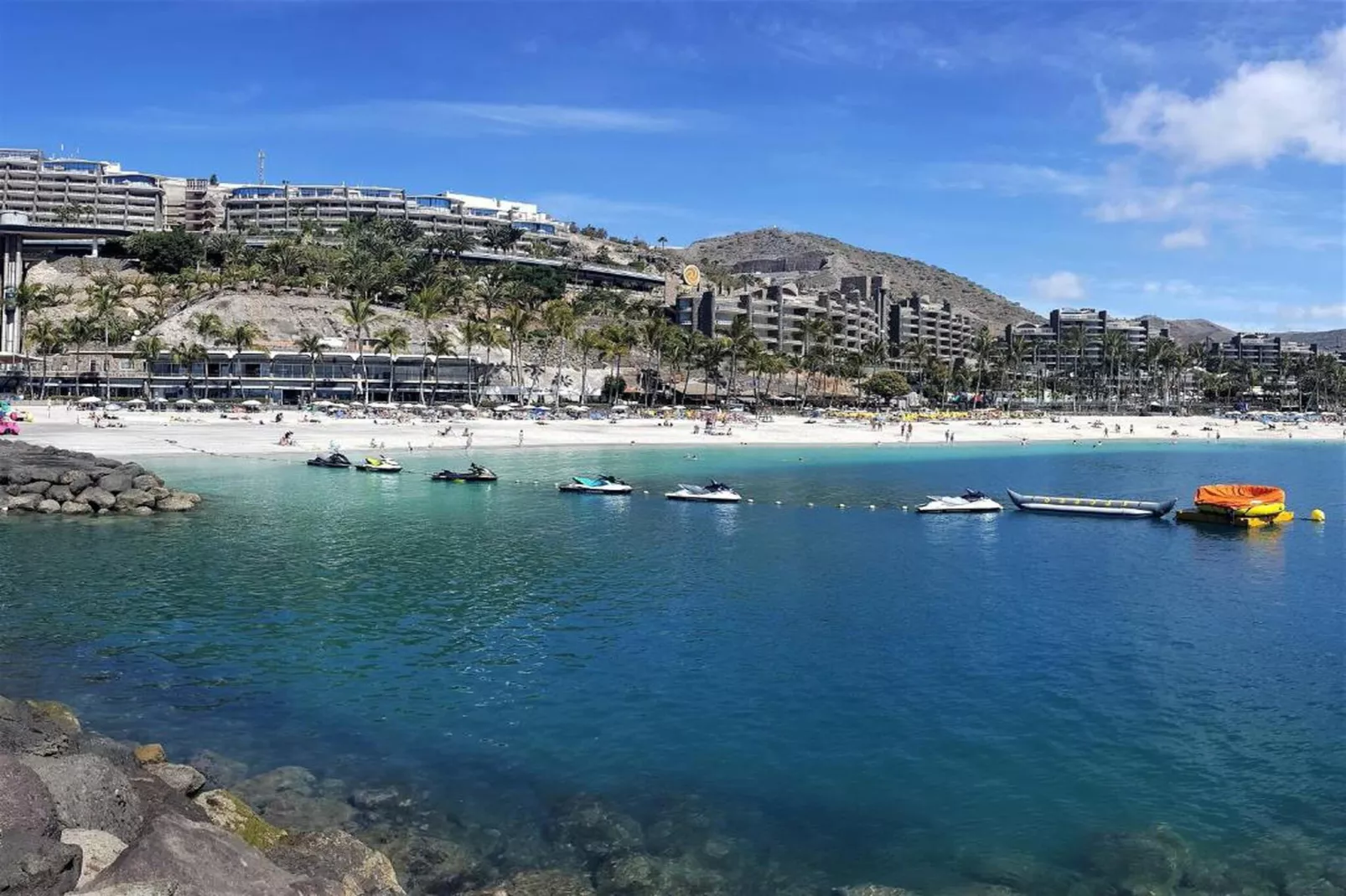Mogan Playa-Gebieden zomer 20km