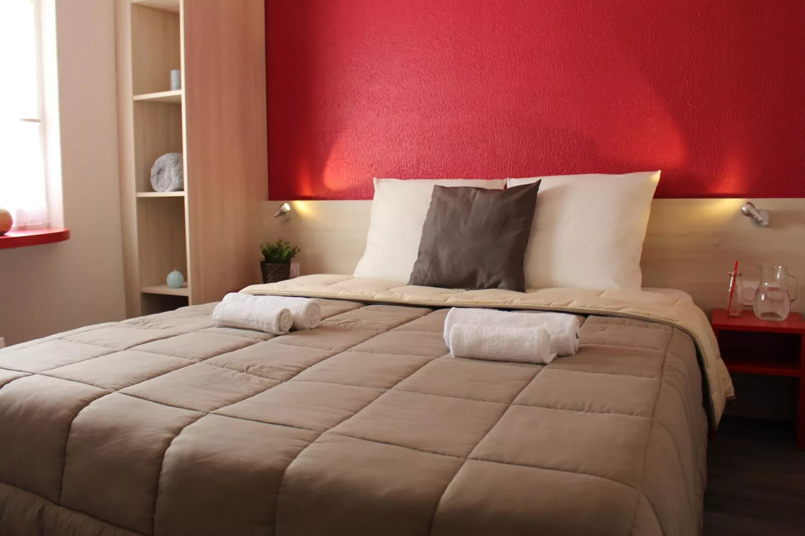 Gîte 3 Pièces 5 Personnes 1 bébé/Blériot-Plage-Slaapkamer