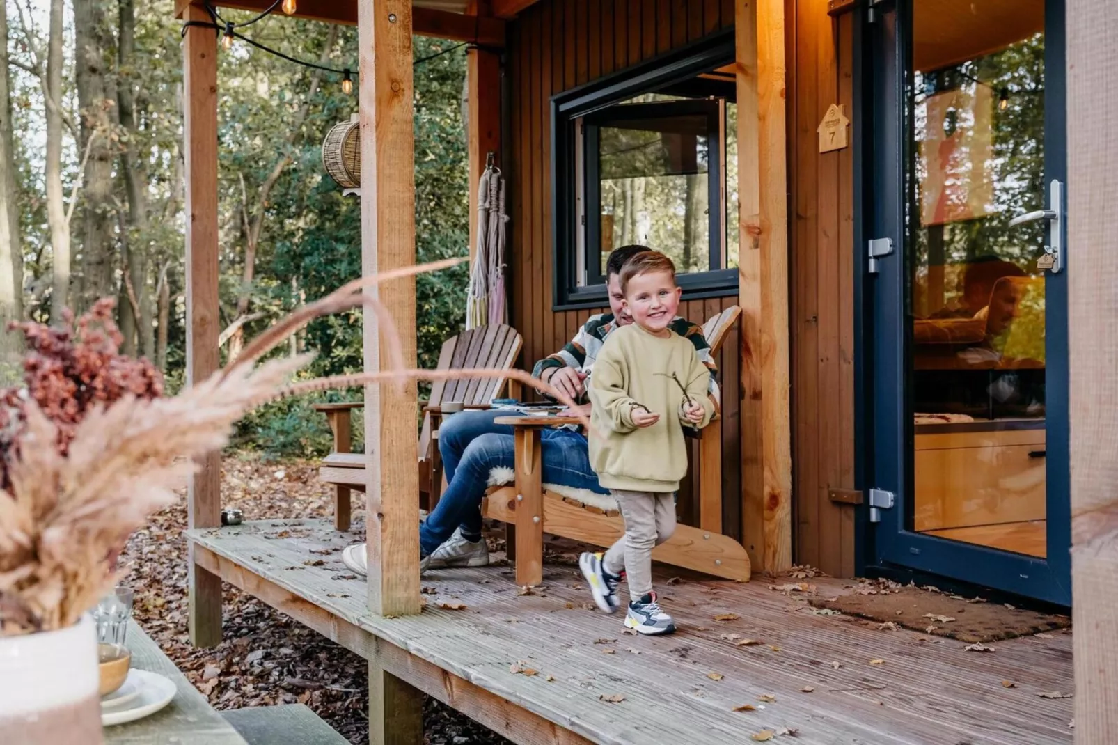 Tiny house voor 2  2 personen-Terrasbalkon