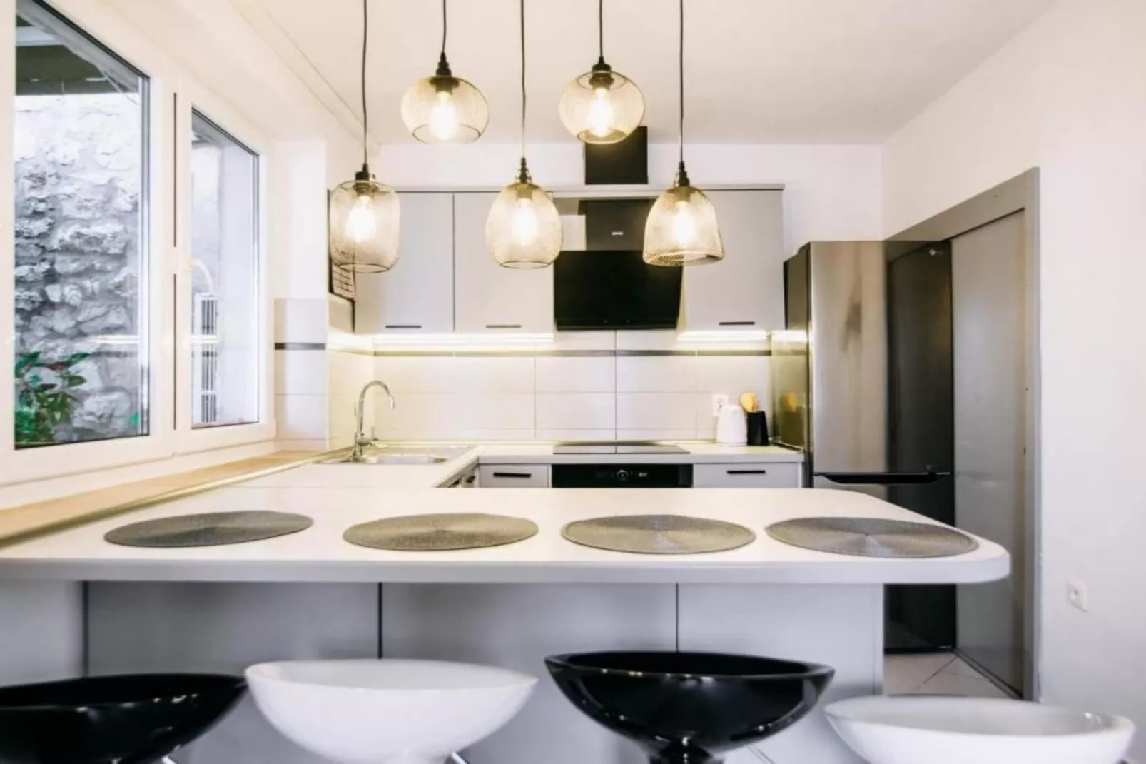 Apartments Luce & Toma - One Bedroom Apartment with Terrace (Toma)-Keuken