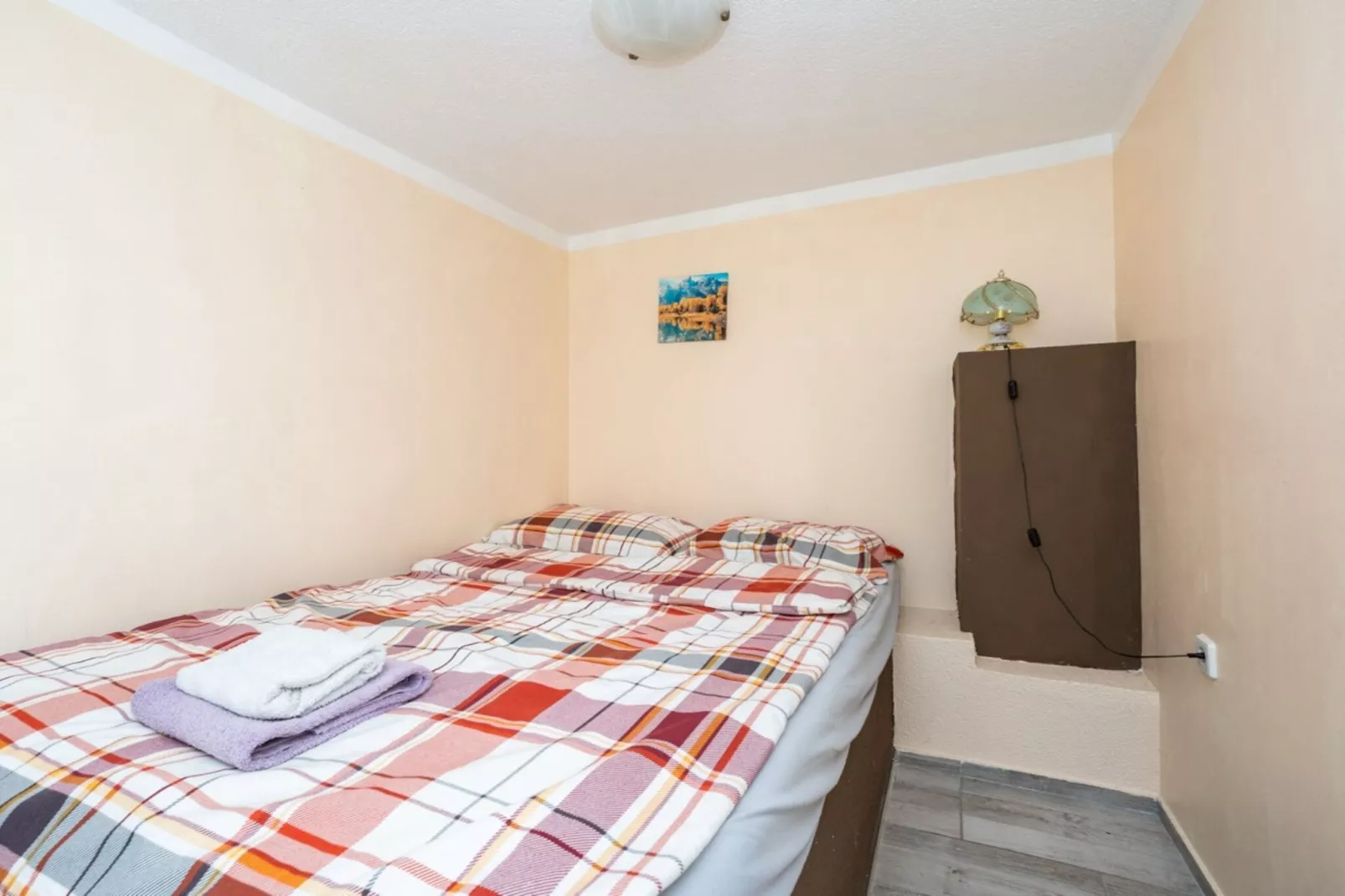 Apartments Robi & Kristina - One Bedroom Apartment with Sea View A1-Slaapkamer