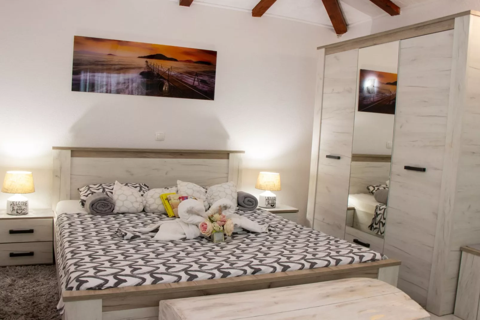 Authentic Dalmatian Treasure Homes - House Stone-Slaapkamer