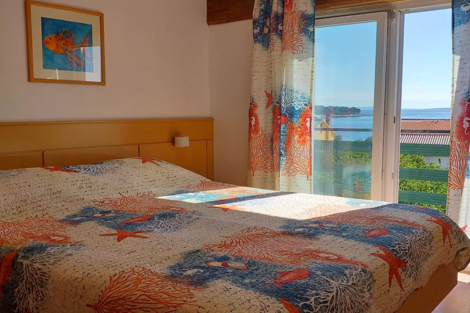 Apartments Lavanda & More - Three Bedroom Apartment with Shared Terrace-Slaapkamer