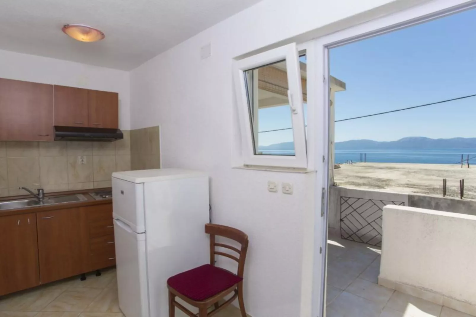Two Bedroom Apartment with Terrace (A4+1)-Keuken