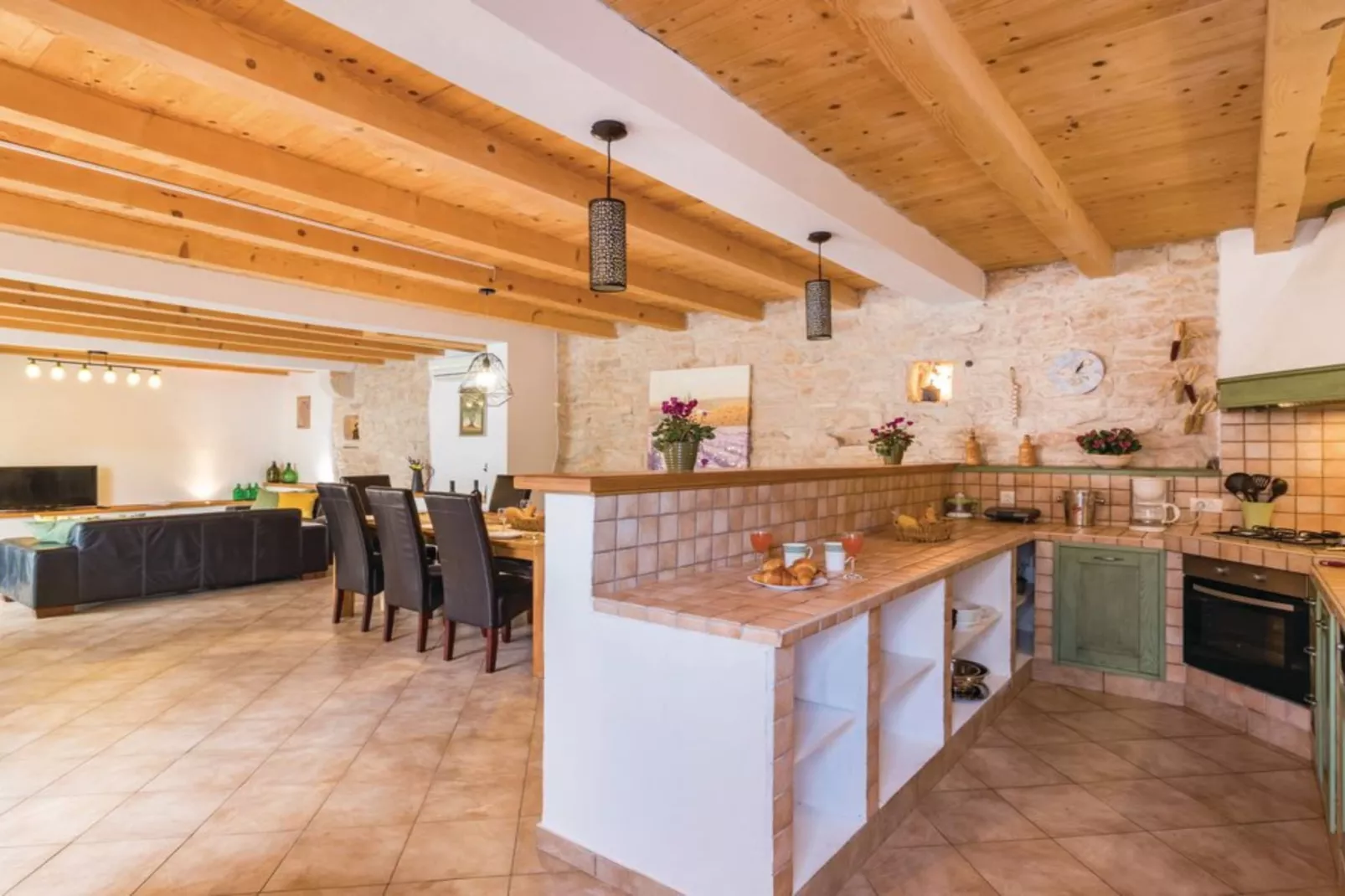 Villa Istra - Four Bedroom Villa with Private Pool-Keuken