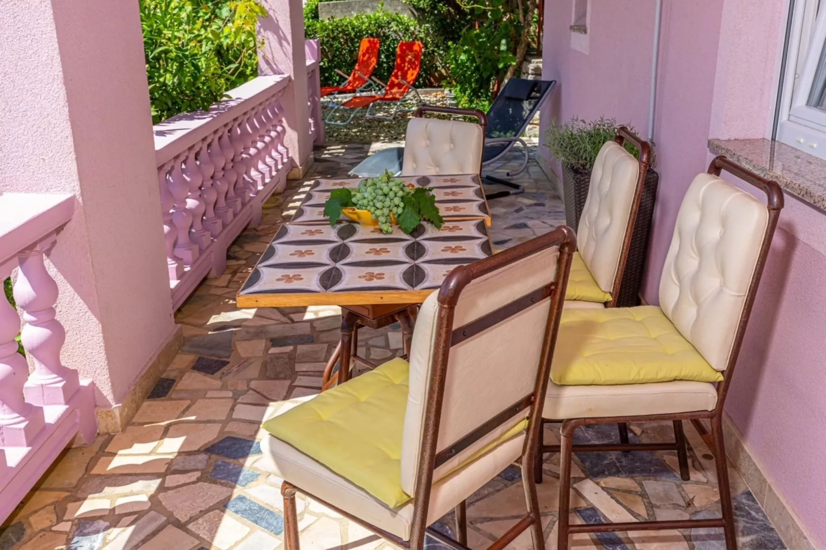 Modern Crikvenica Apartments with Sea View - One Bedroom Apartment with Terrace-Terrasbalkon