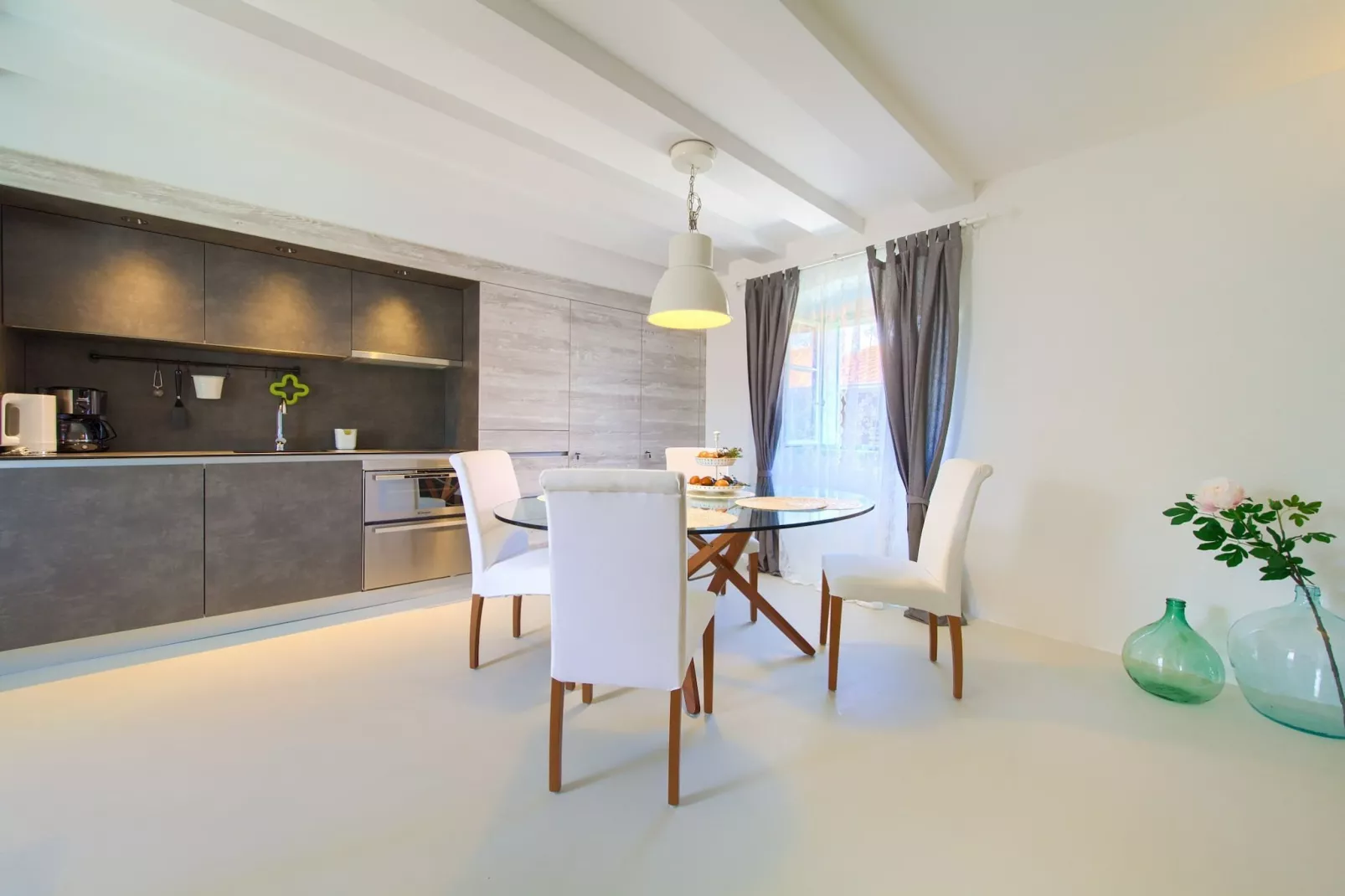 Vibrant and Elegant Downtown Krk Apartments - One Bedroom Apartment (owner 3)-Keuken