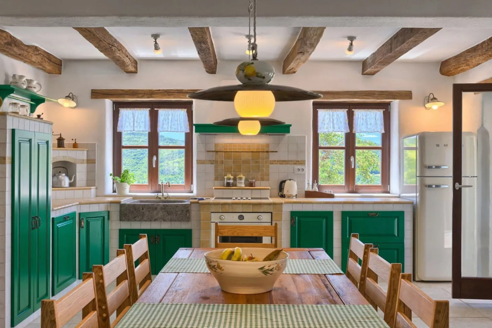 Authentic Villa Banić - Four Bedroom Villa With Pool-Keuken