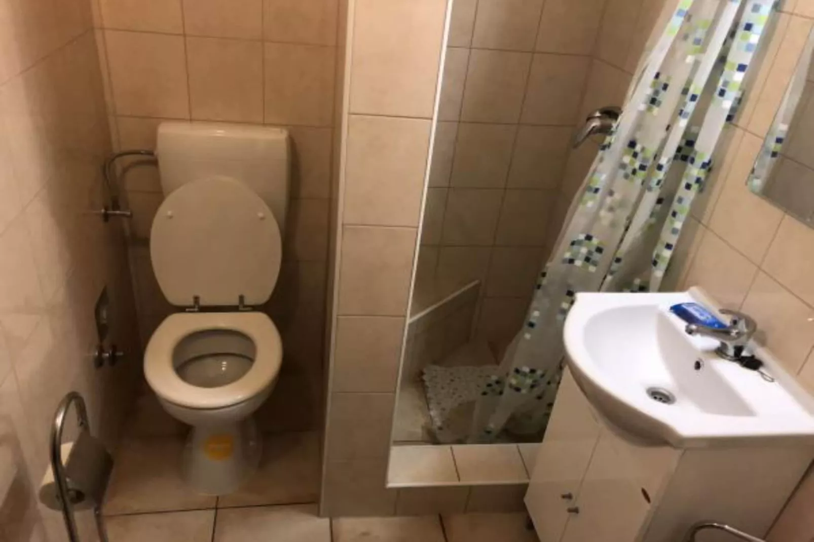 Apartmani Villa Borzic - One Bedroom Apartment with Terarce and Sea View 3-Dubrovnik-Badkamer