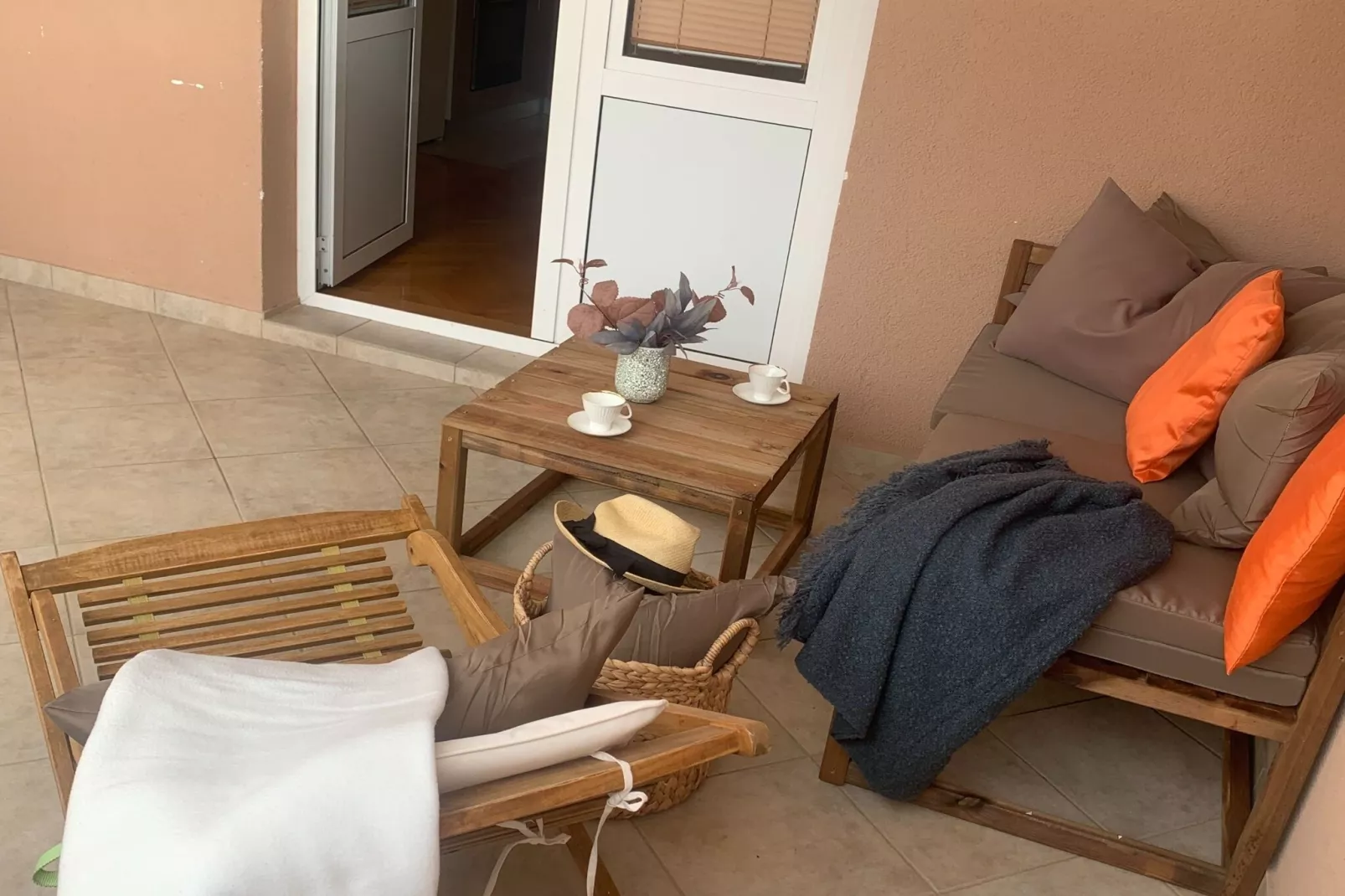 Villa Julia - One Bedroom Apartment 4-Terrasbalkon