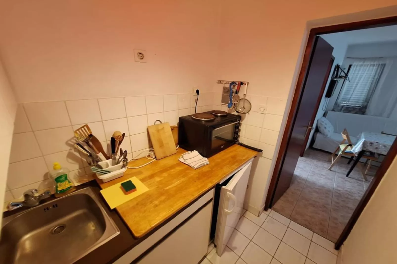 Apartments Villa Šesto - One Bedroom Apartment with Terrace(1)-Keuken