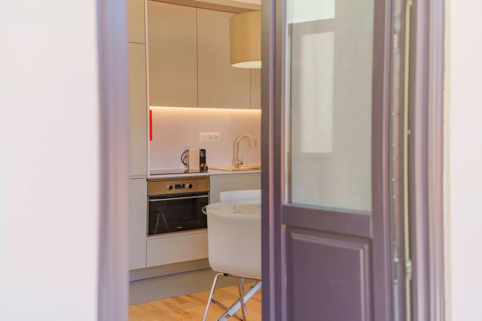 Feel Porto Matosinhos Ocean Flat III-Keuken