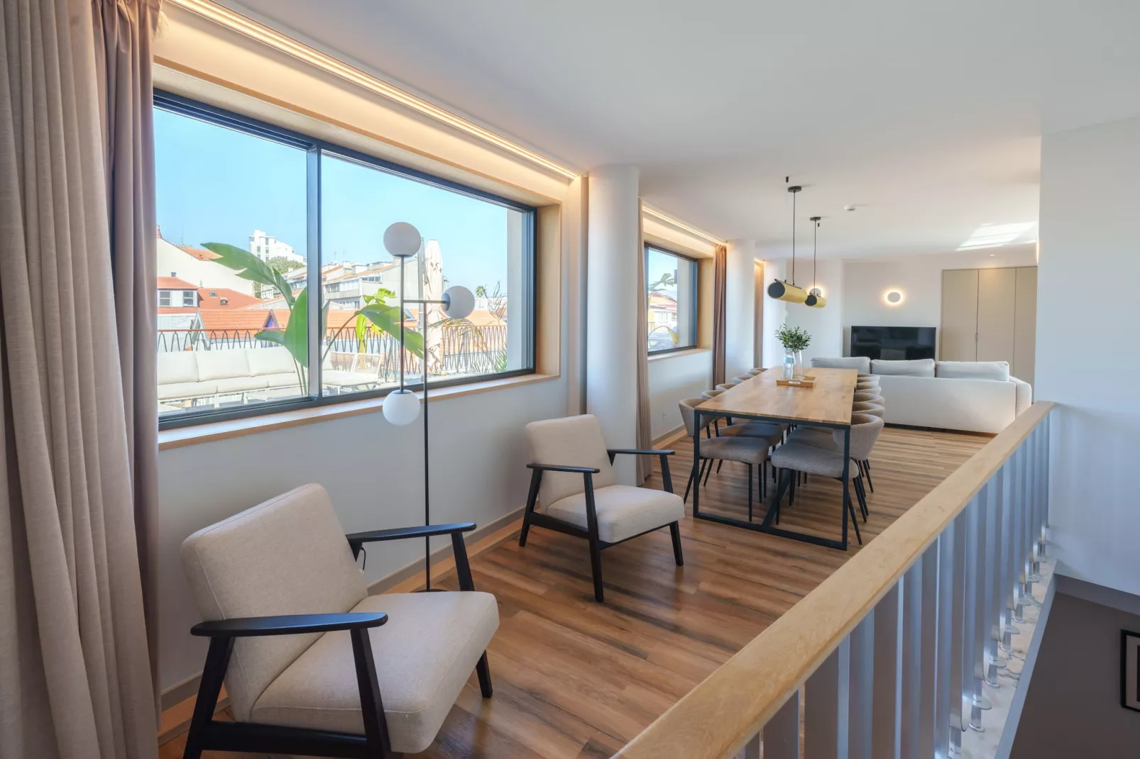 Feel Porto Firmeza Coworking & Flat 4.4-Woonkamer