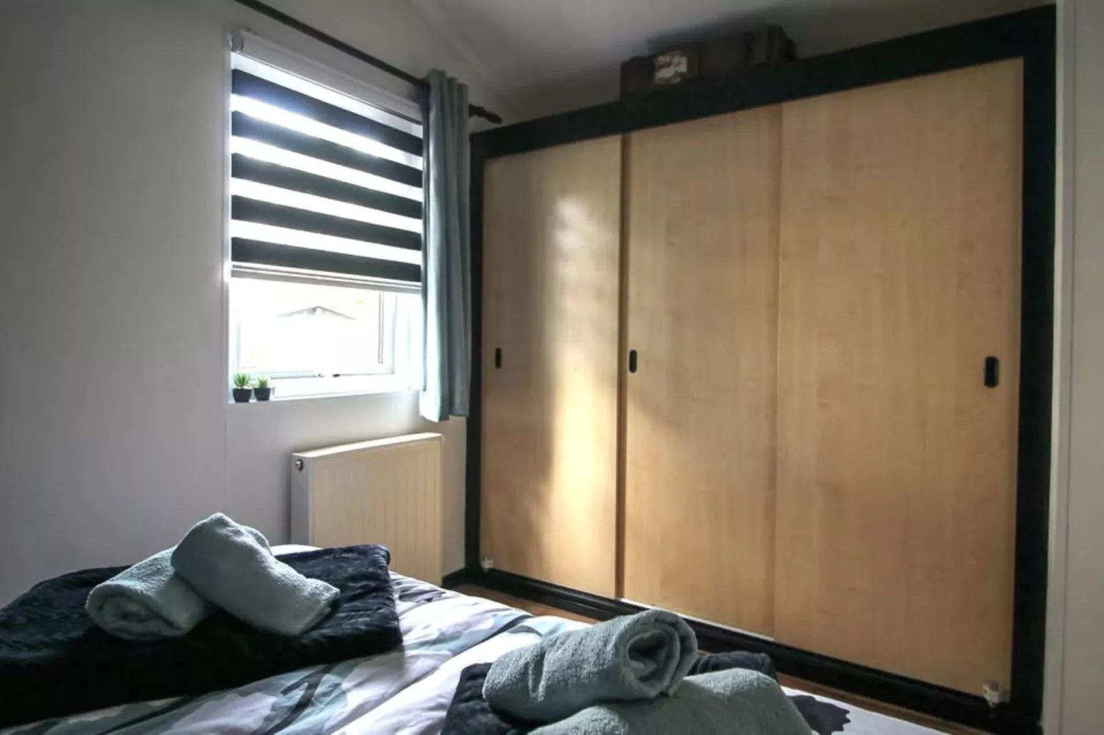 Chalet op de Veluwe bij Kootwijkerzand-Slaapkamer