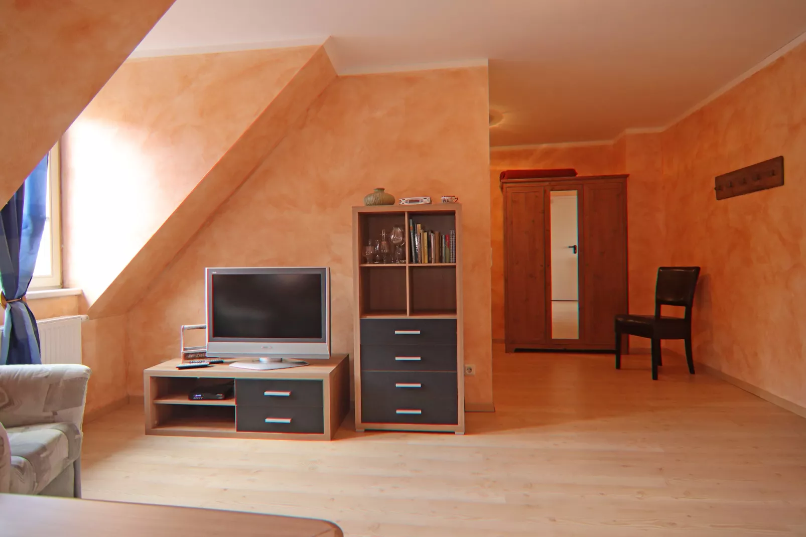 Ferienwohnung Steuerbord-Woonkamer