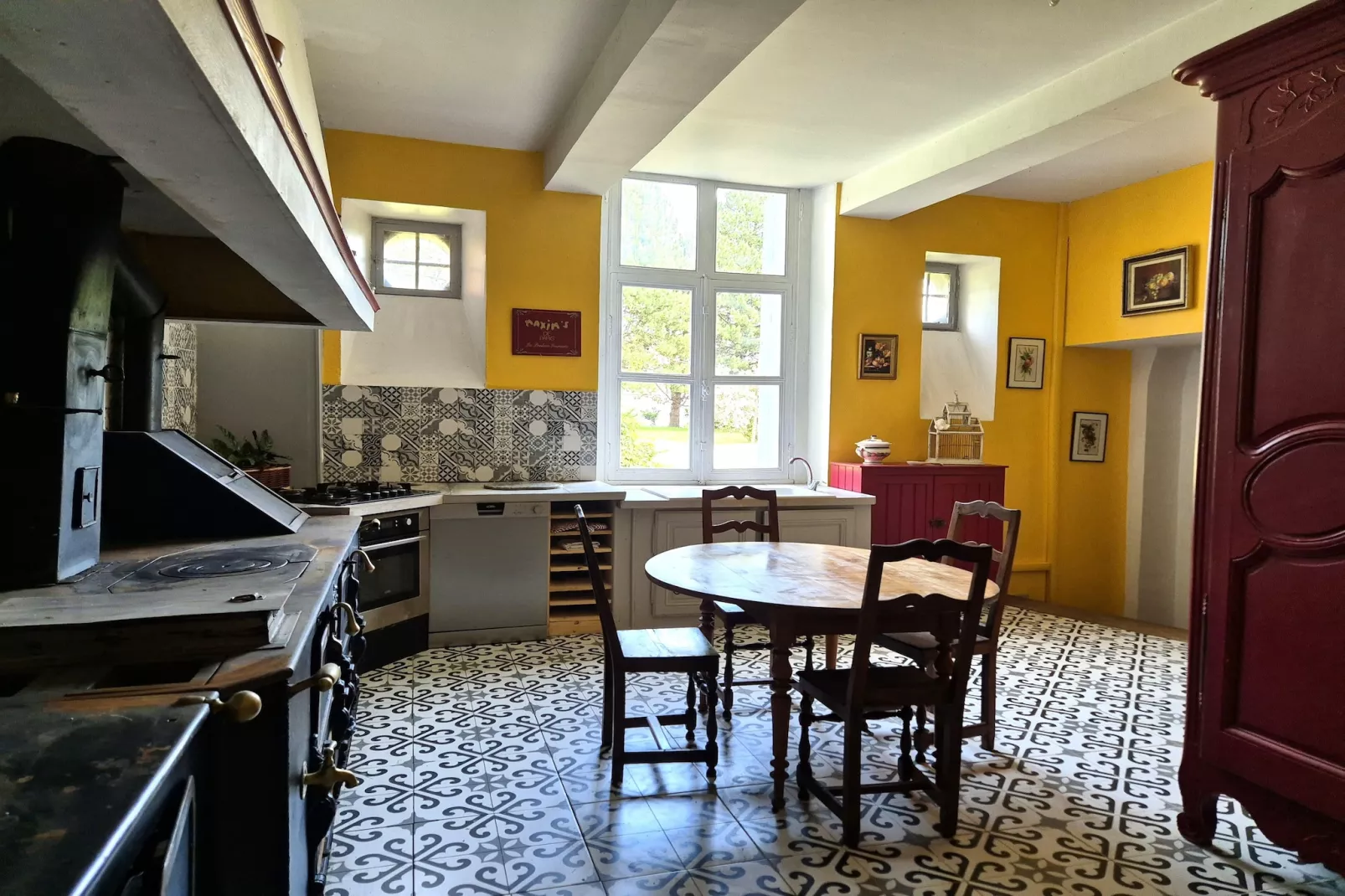 Appartement au Château de Baclair-Eetkamer