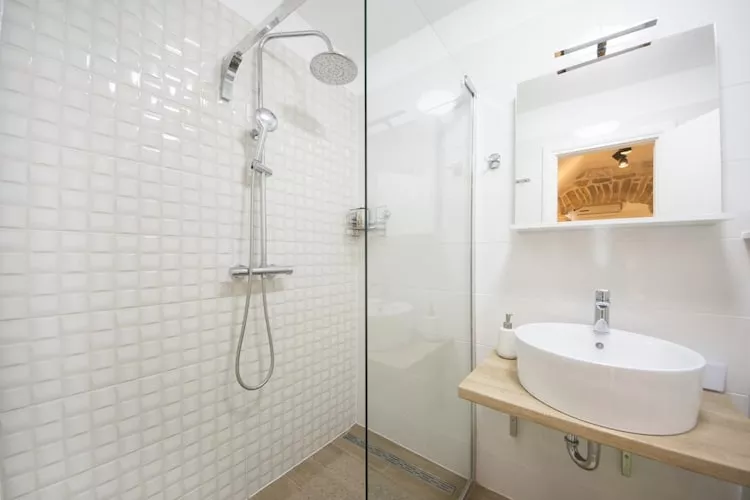 Apartments Stone Elegance (ST) - Studio Apartment (Rudula)-Badkamer