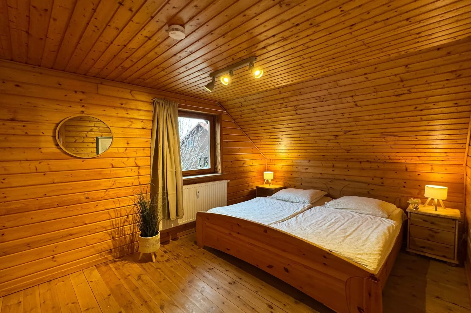 Ferienhaus in Hasselfelde - Haus 40 Blauvogel-Slaapkamer