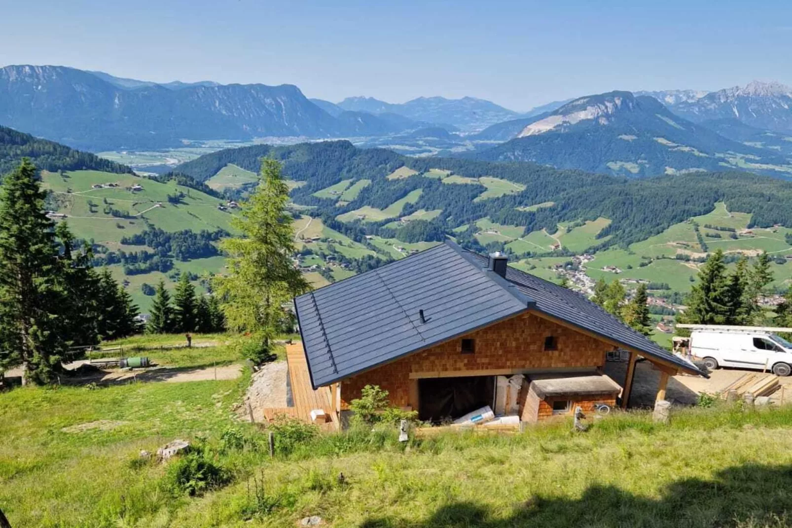 Wildschönauer Panoramahütte-Uitzicht zomer