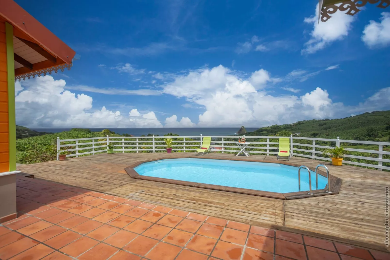 Bungalow avec piscine au cœur de la Campagne Oge - Zwembad