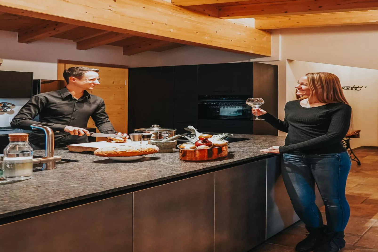 Penthouse Macun-Keuken