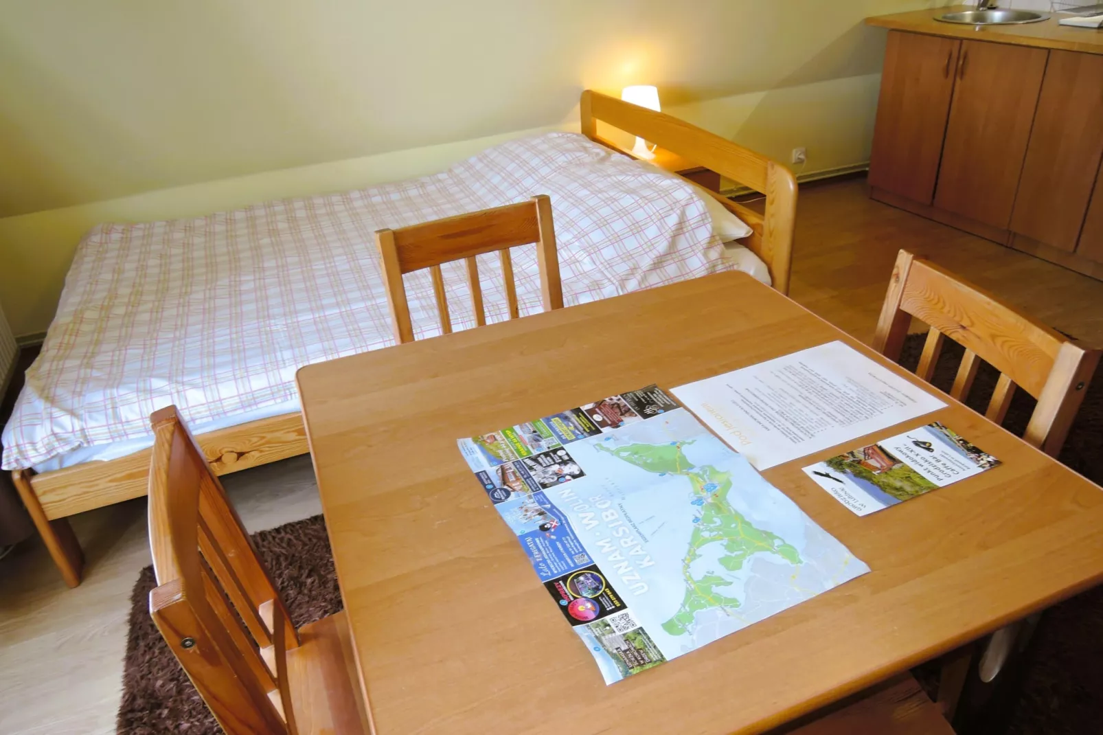 Studio 4 osobowe nr 3 na pierwszym piętrze-Slaapkamer