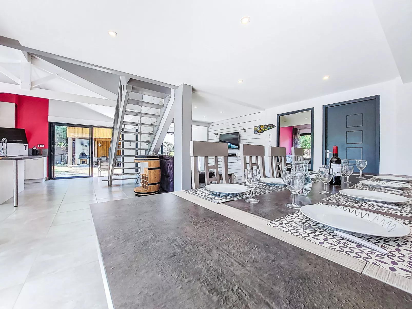 Villa les Verdiers-Binnen