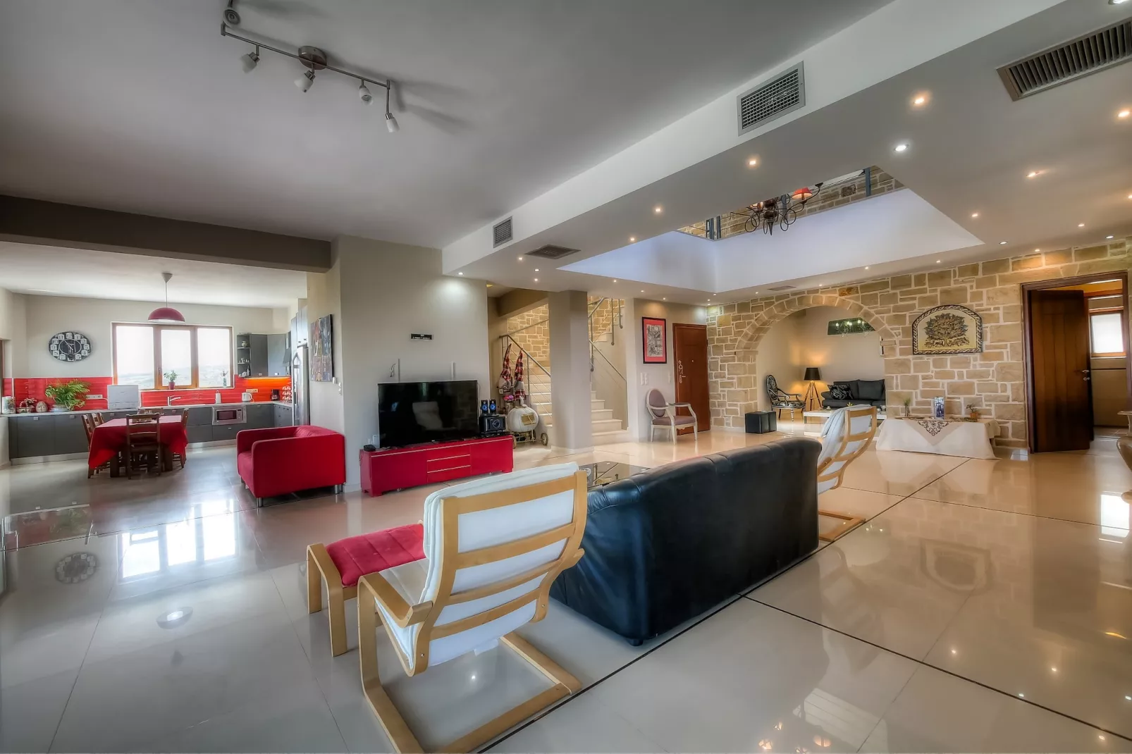 Arios Lux Villa-Woonkamer