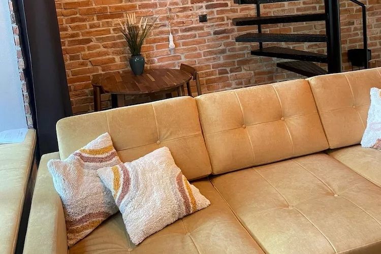 Komfortowy apartament Loft w Łodzi-Woonkamer