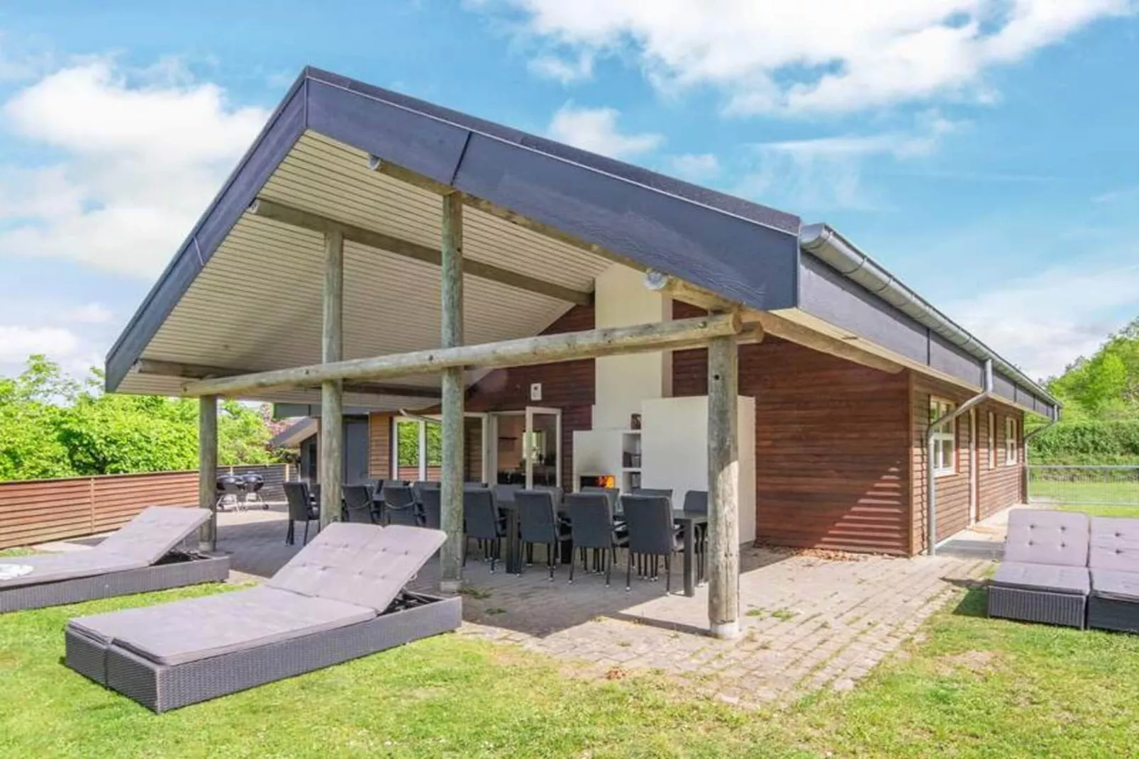 5 sterren vakantie huis in Fårvang-Buitenlucht