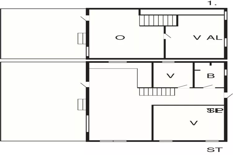 Kustsereniteit in Fjellerup-By Traum-Plattegrond