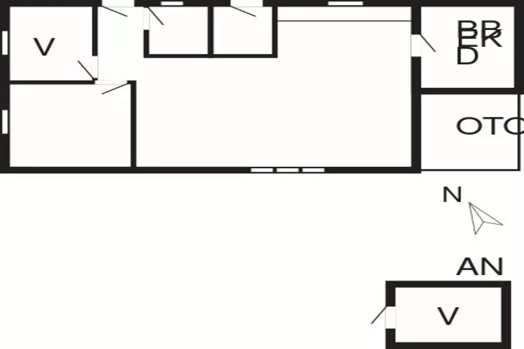 6 persoons vakantie huis in Gedser-By Traum-Plattegrond