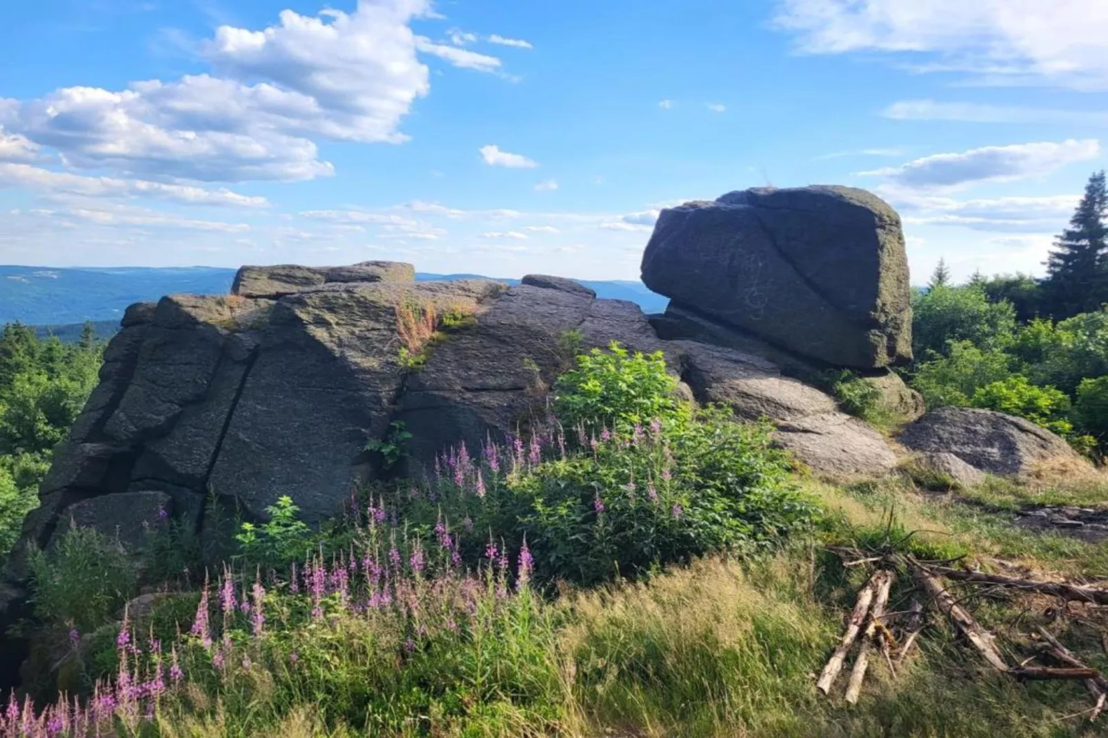 Mountain house Marie-Gebieden zomer 5km
