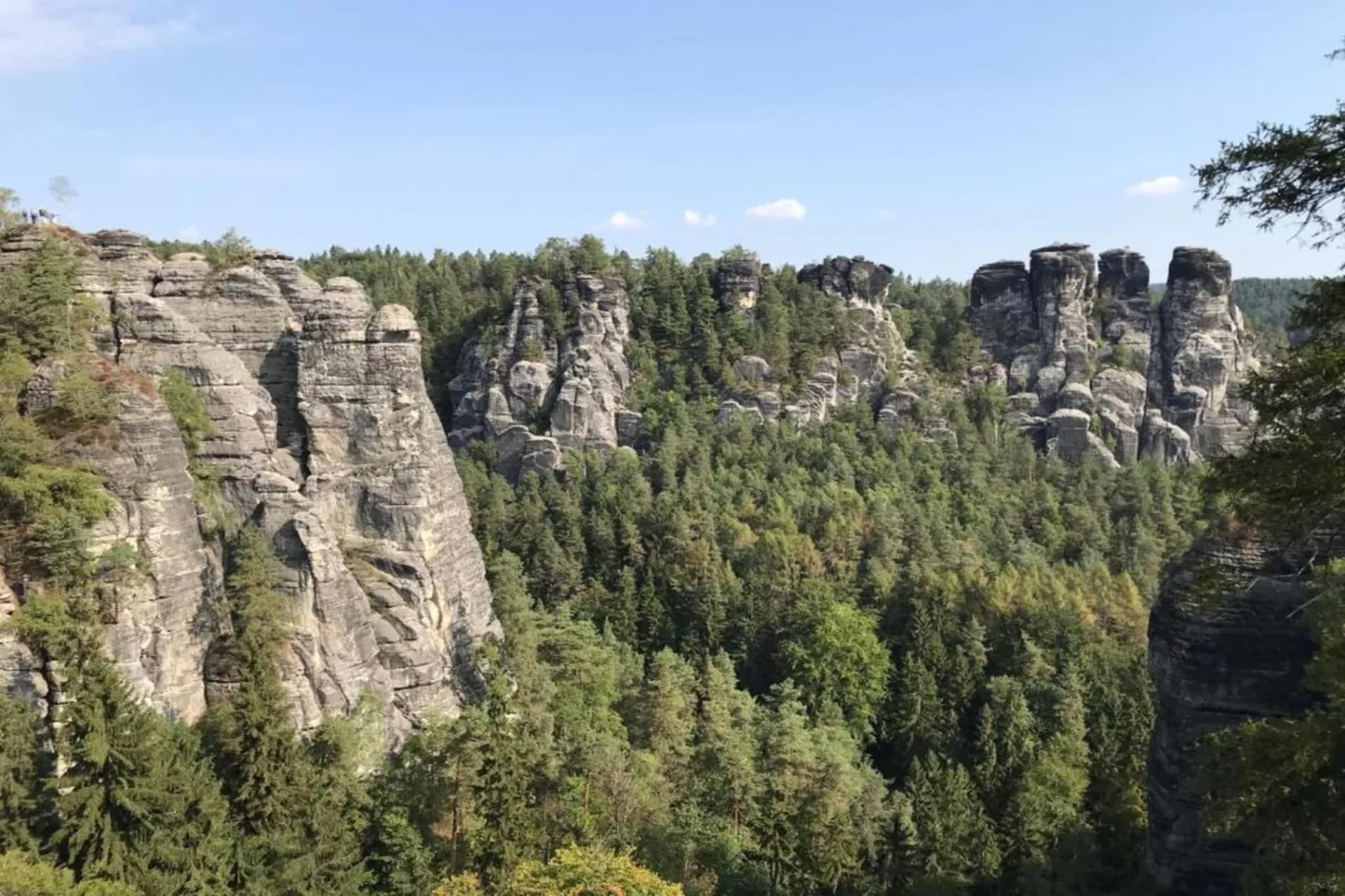 Lilienstein-Gebieden zomer 5km