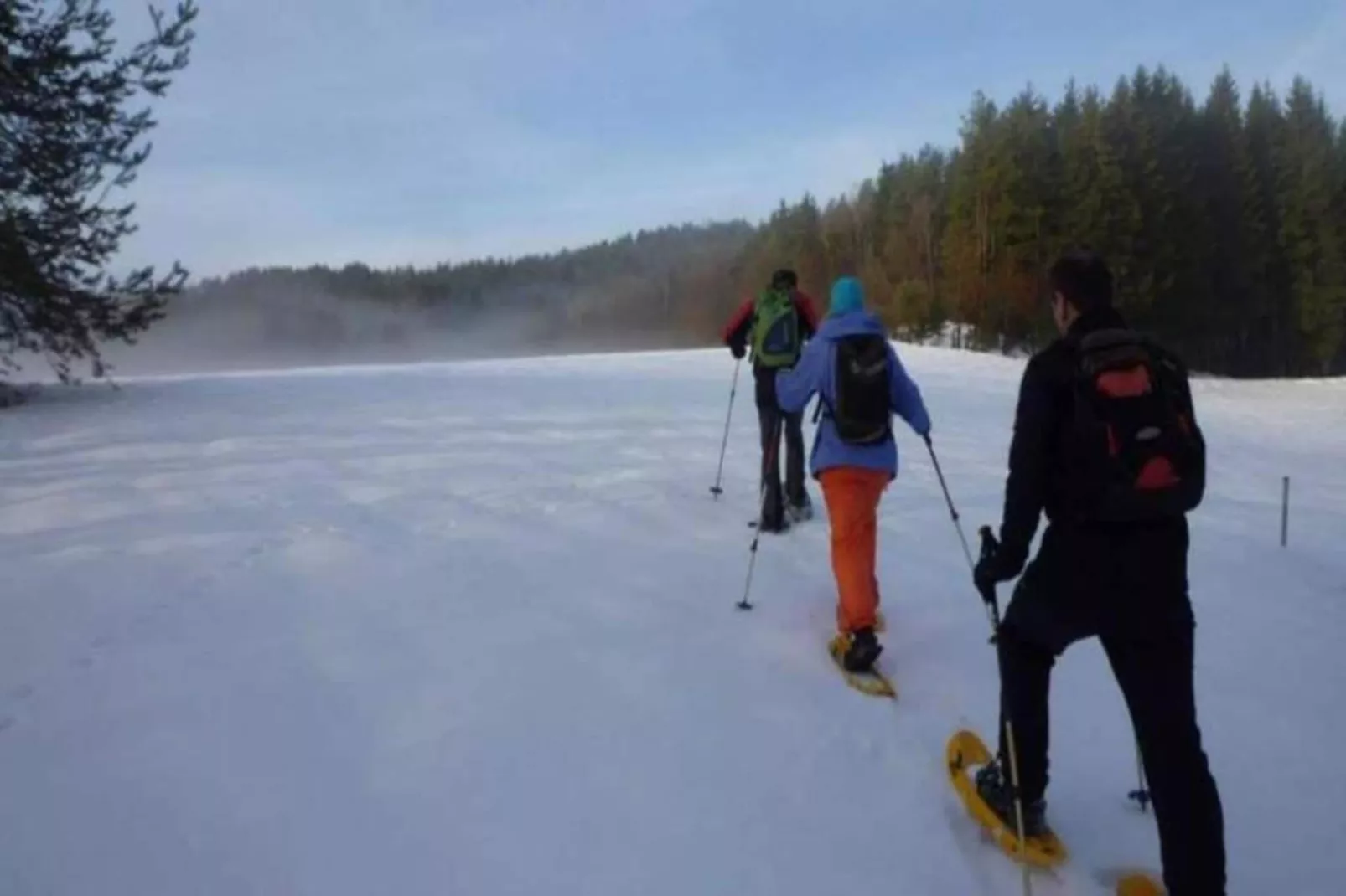 Im Zellertal-Gebied winter 20km