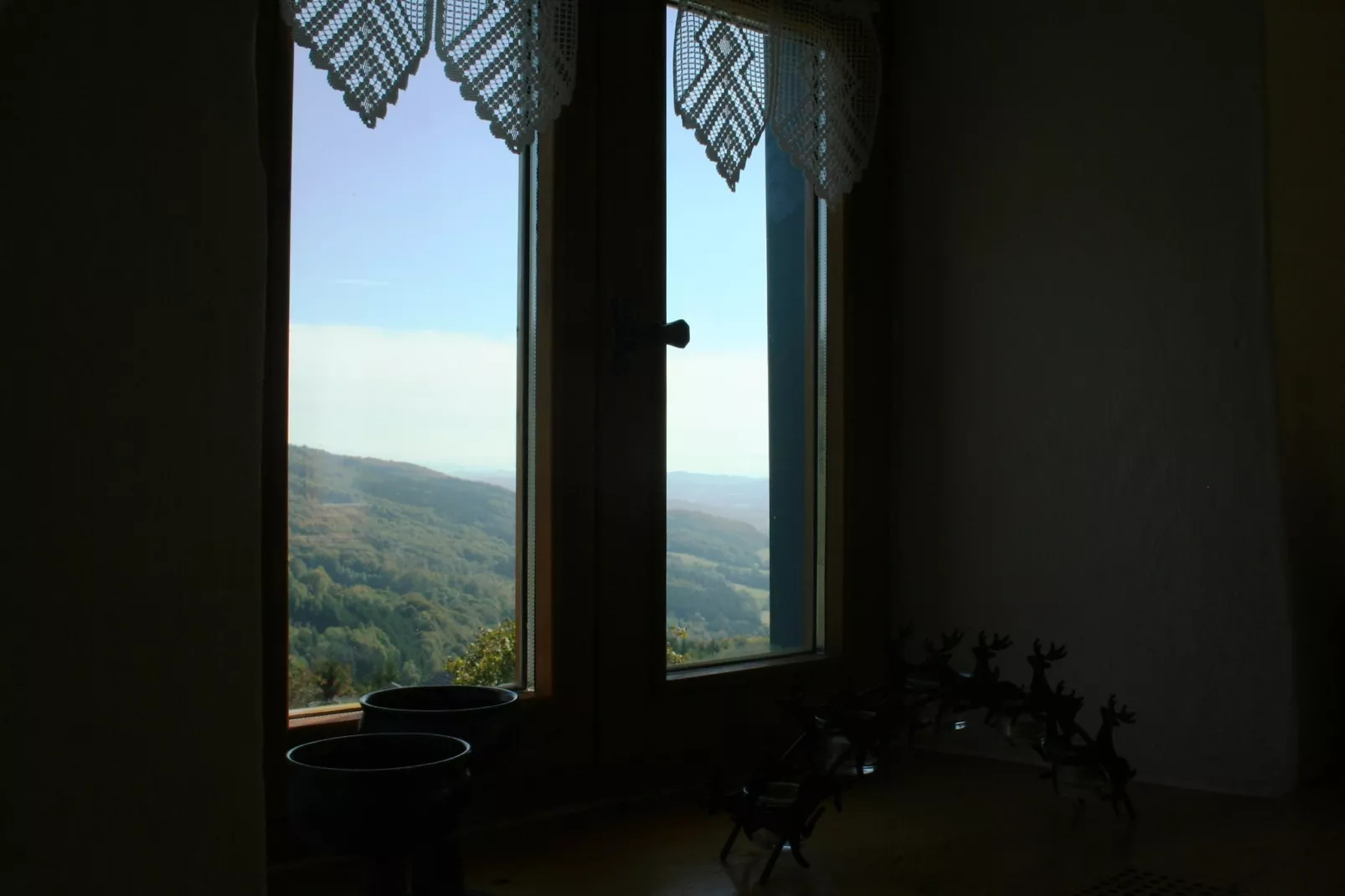 Ferienhaus Weitblick-Uitzicht winter