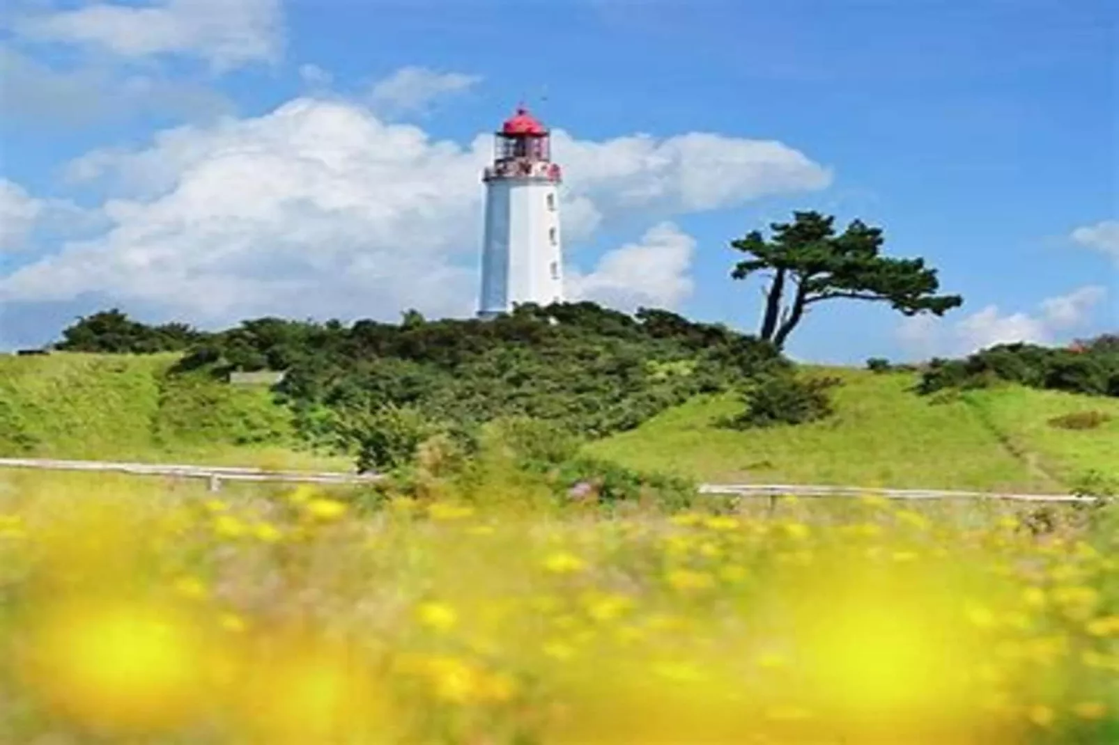Post Hiddensee-Wohnung 18-Gebieden zomer 5km