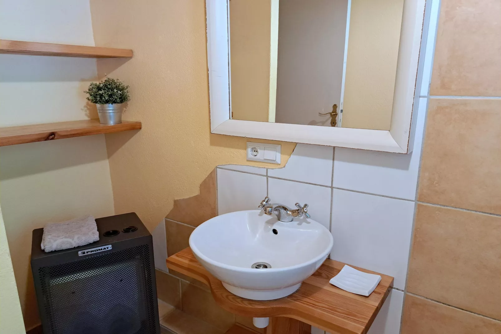 Holiday flats Forellenhof Dabo  / Typ A - 2 Erw 55 qm-Badkamer