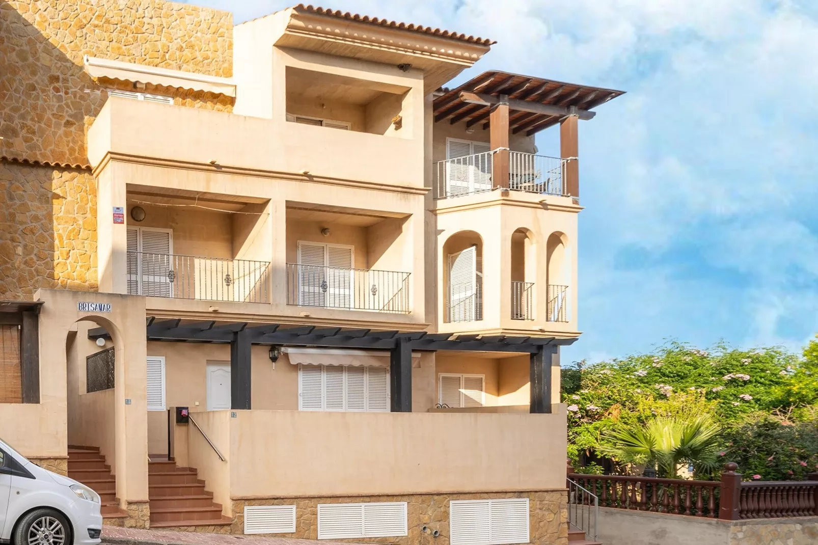 Apartamento vista Mar-Buitenkant zomer