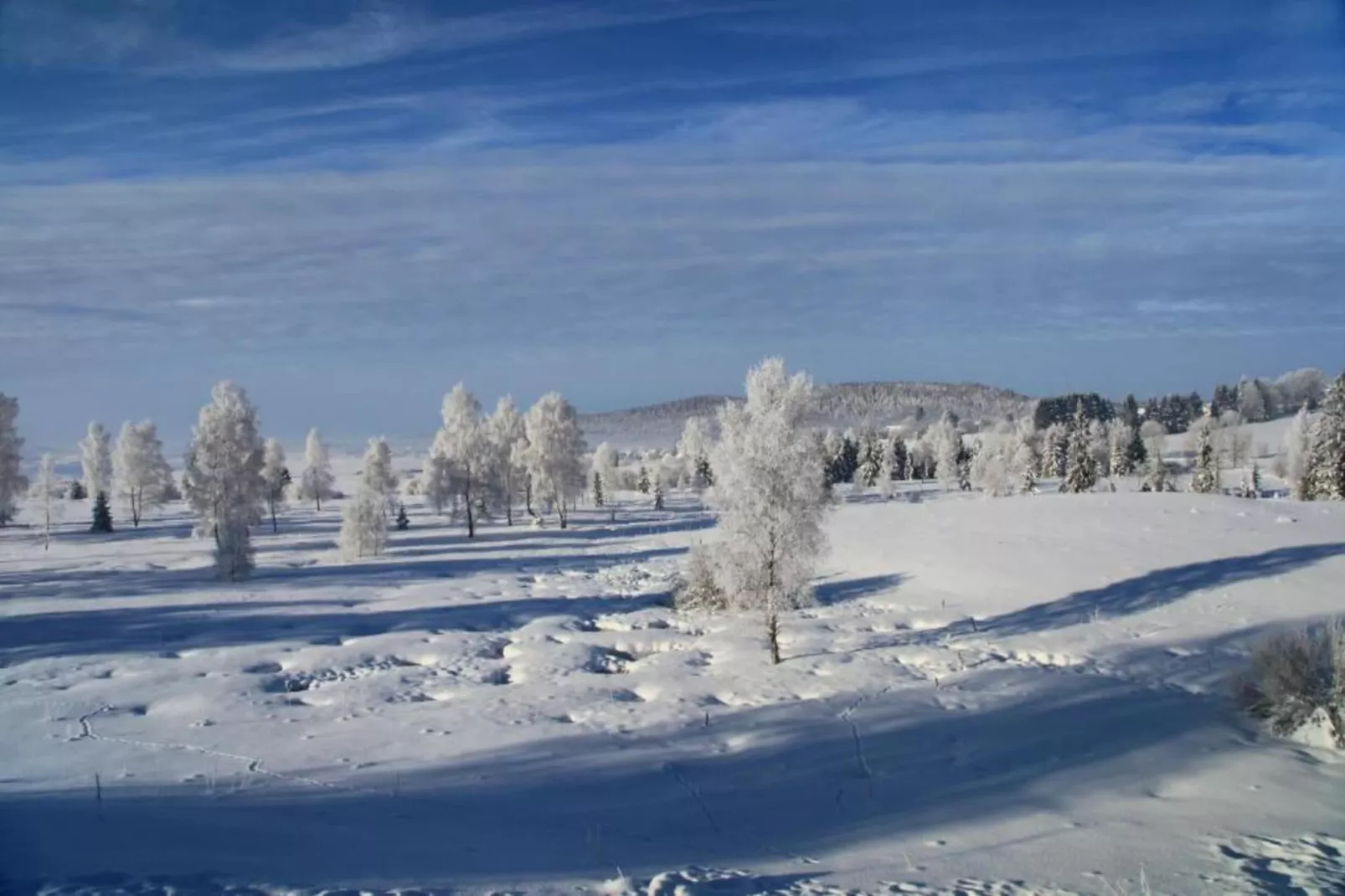 O CHALET-Gebied winter 20km
