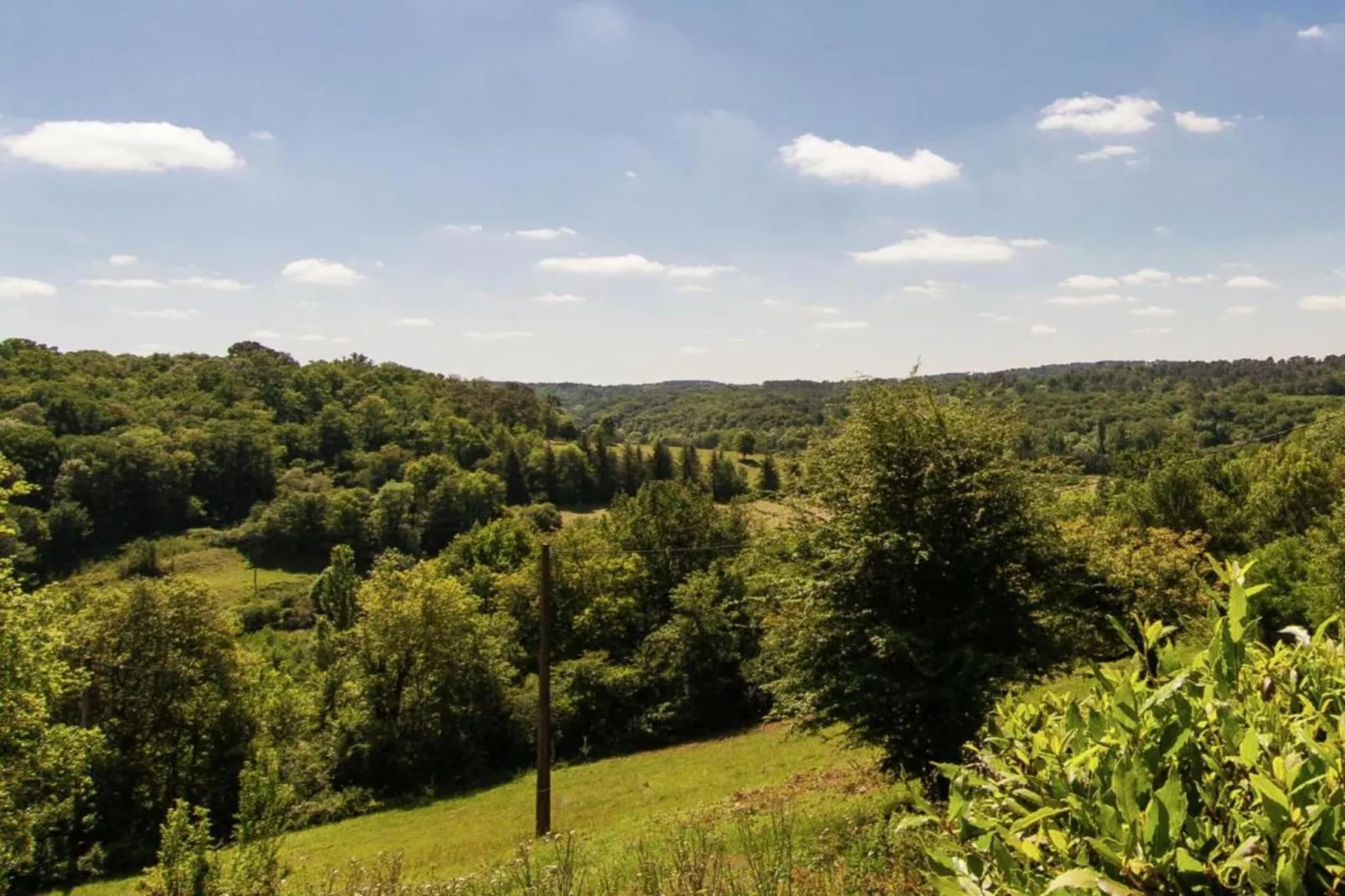 Cendrieux-Gebieden zomer 20km