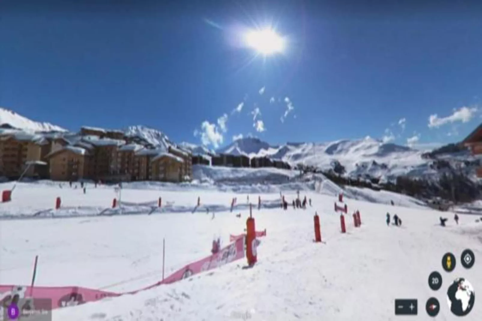 Résidence Prestige Front de Neige 3-Gebied winter 20km