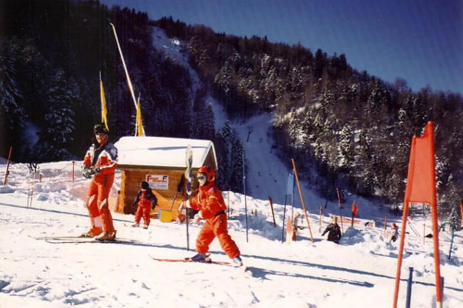 Les Chalets des Ayes 6-Gebied winter 1km