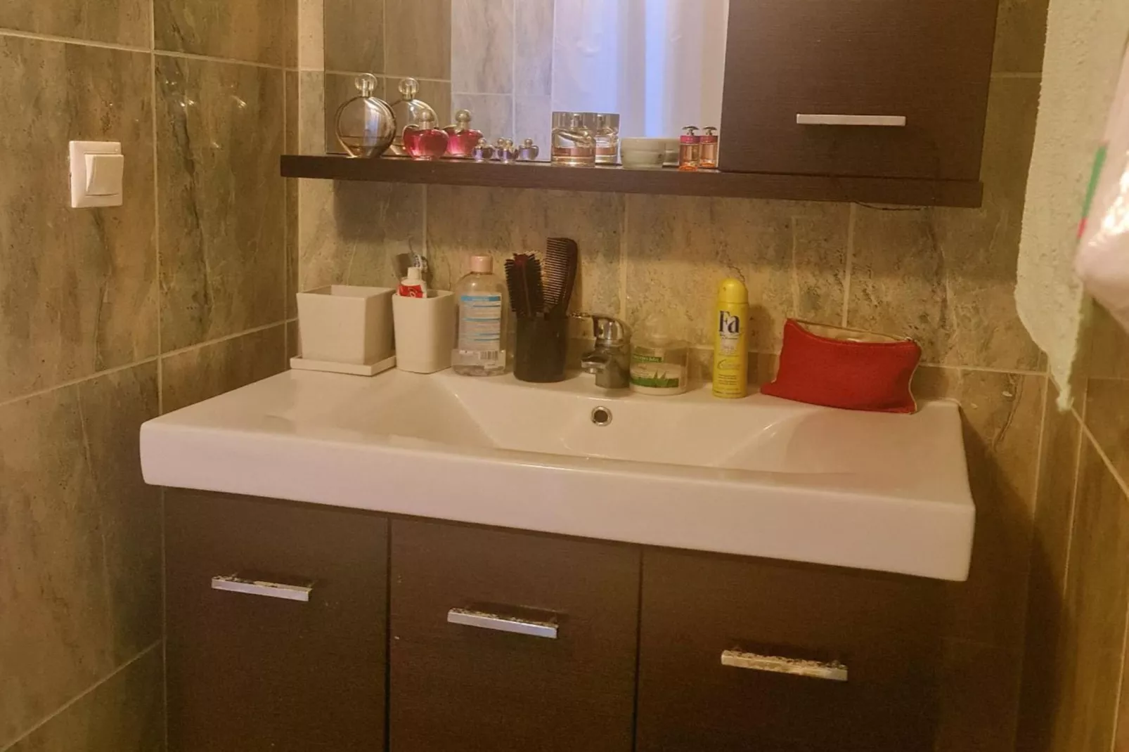 Beautiful House-Apartment Sea-Front Likoporia Korinthias-Badkamer