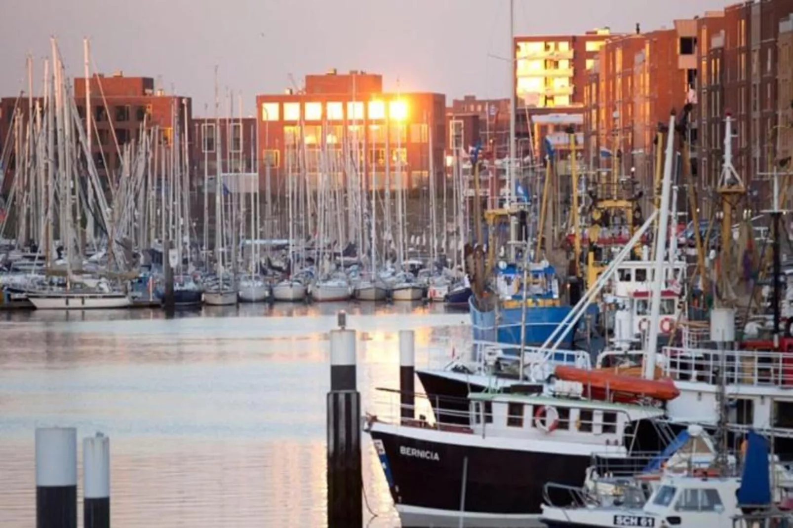Scheveningen Harbour 56D-Gebieden zomer 20km