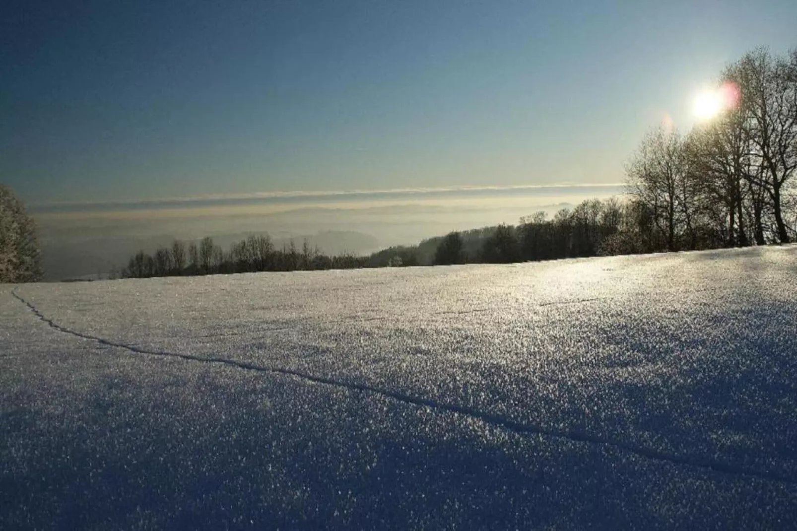Holiday flats Haus am Wald Zenting-Wohnung für 4 Personen 56 qm-Gebied winter 20km