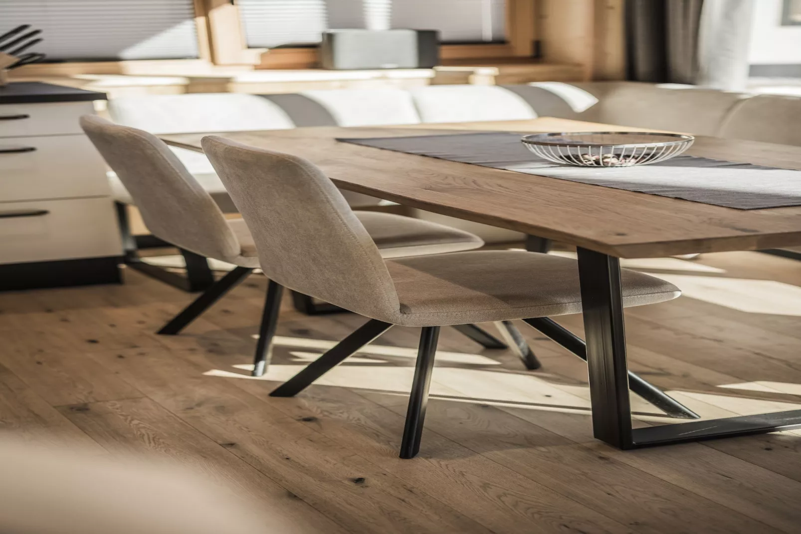 DEIN BICHLBACH Chalet klein-Eetkamer