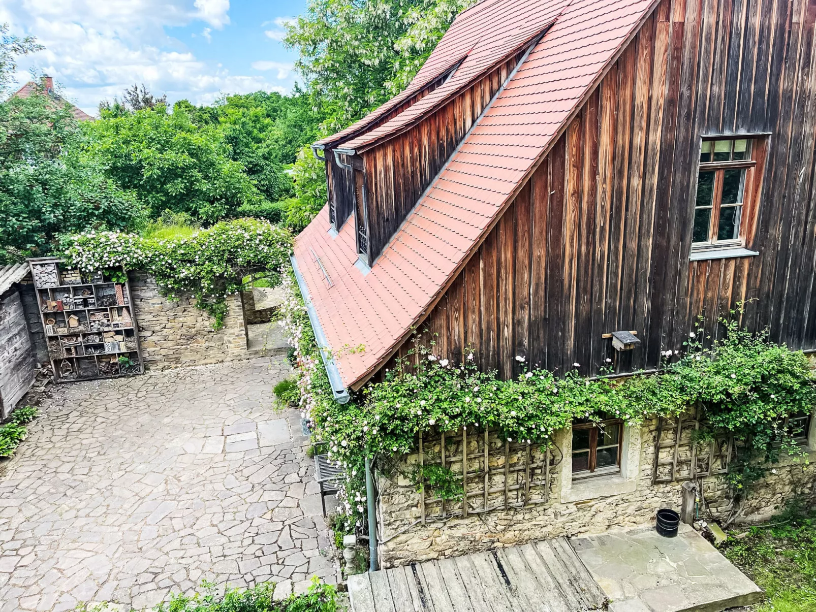 Rosencottage-Buiten