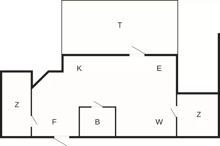 4 persoons vakantie huis in Slagelse-By Traum-Plattegrond